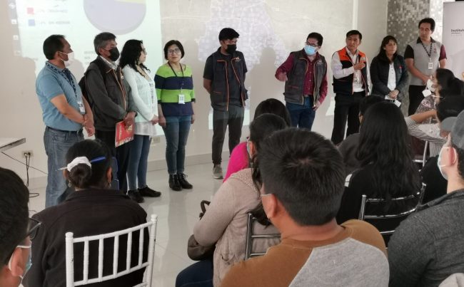 3. Palabras de conclusión del curso a cargo del encargado departamental, Lic. Gonzalo Veizaga y los capacitadores-Cbba