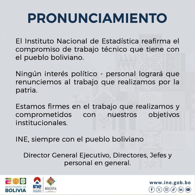 PRONUNCIAMIENTO